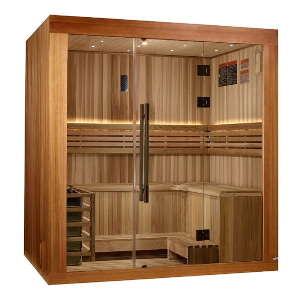 Golden Designs Sauna Golden Designs 2025 Copenhagen Edition 3 Person Traditional Sauna