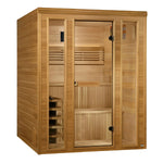 Golden Designs Sauna Golden Designs 2025 "Engelberg Edition" 6 Person Traditional Steam Sauna (GDI-7060-01)
