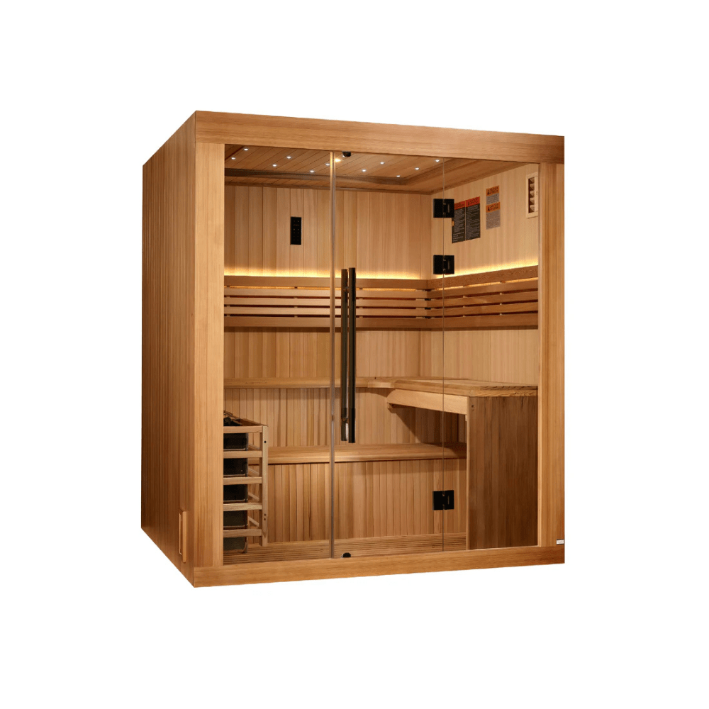 Golden Designs Sauna Golden Designs 2025 "Osla Edition" 6 Person Traditional Sauna