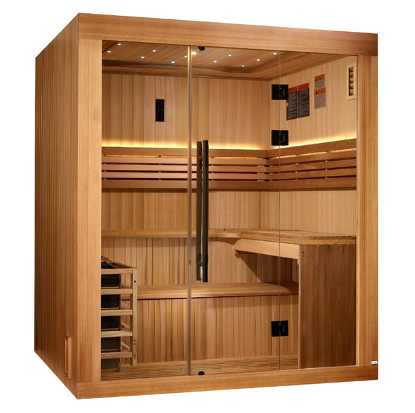 Golden Designs Sauna Golden Designs 2025 "Osla Edition" 6 Person Traditional Sauna