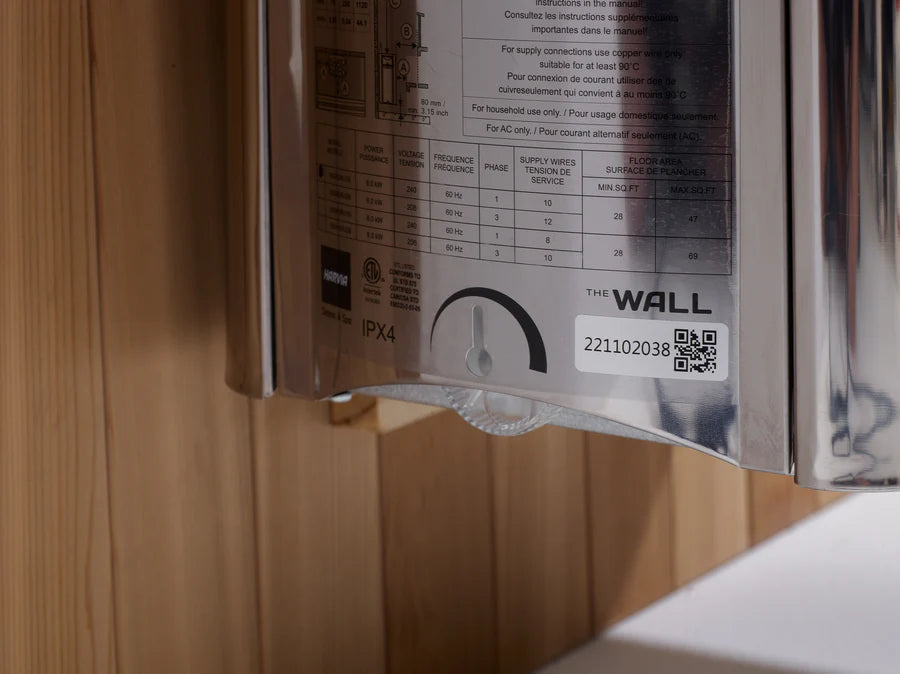 Golden Designs Sauna Golden Designs 2025 Soria GDI-8330-01 3 Person Hybrid Indoor Sauna.