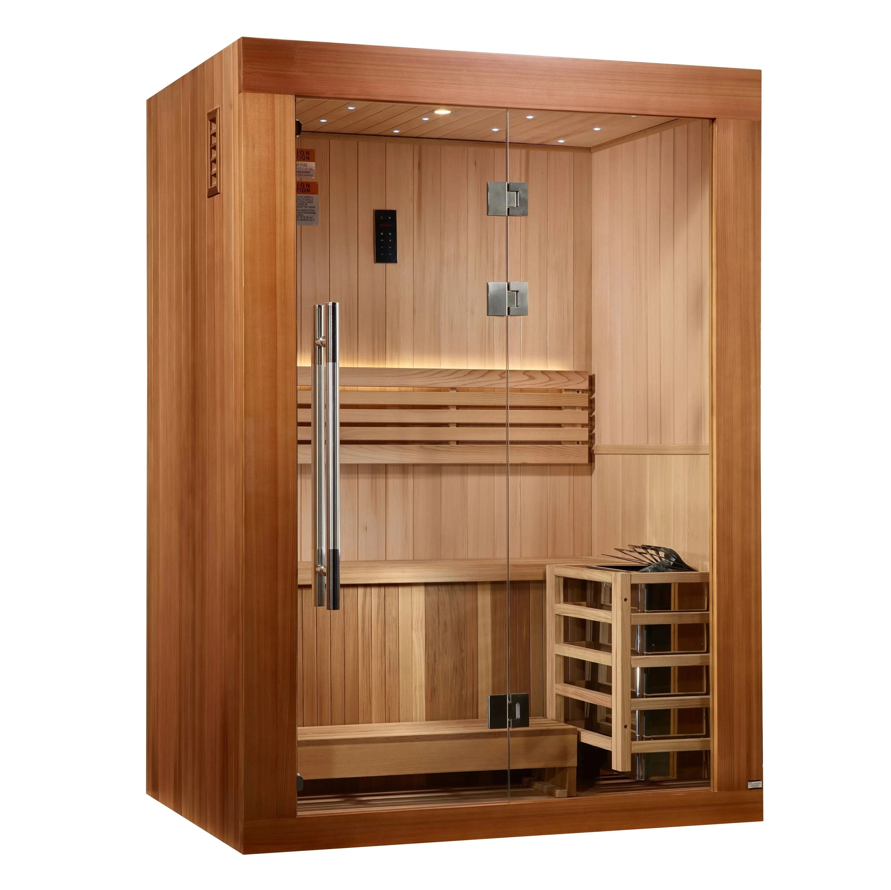 Golden Designs Sauna Golden Designs 2025 "Sundsvall Edition" 2 Person Traditional Sauna
