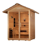 Golden Designs Sauna Golden Designs "Carinthia" 3 Person Hybrid Outdoor Sauna GDI-8123-01