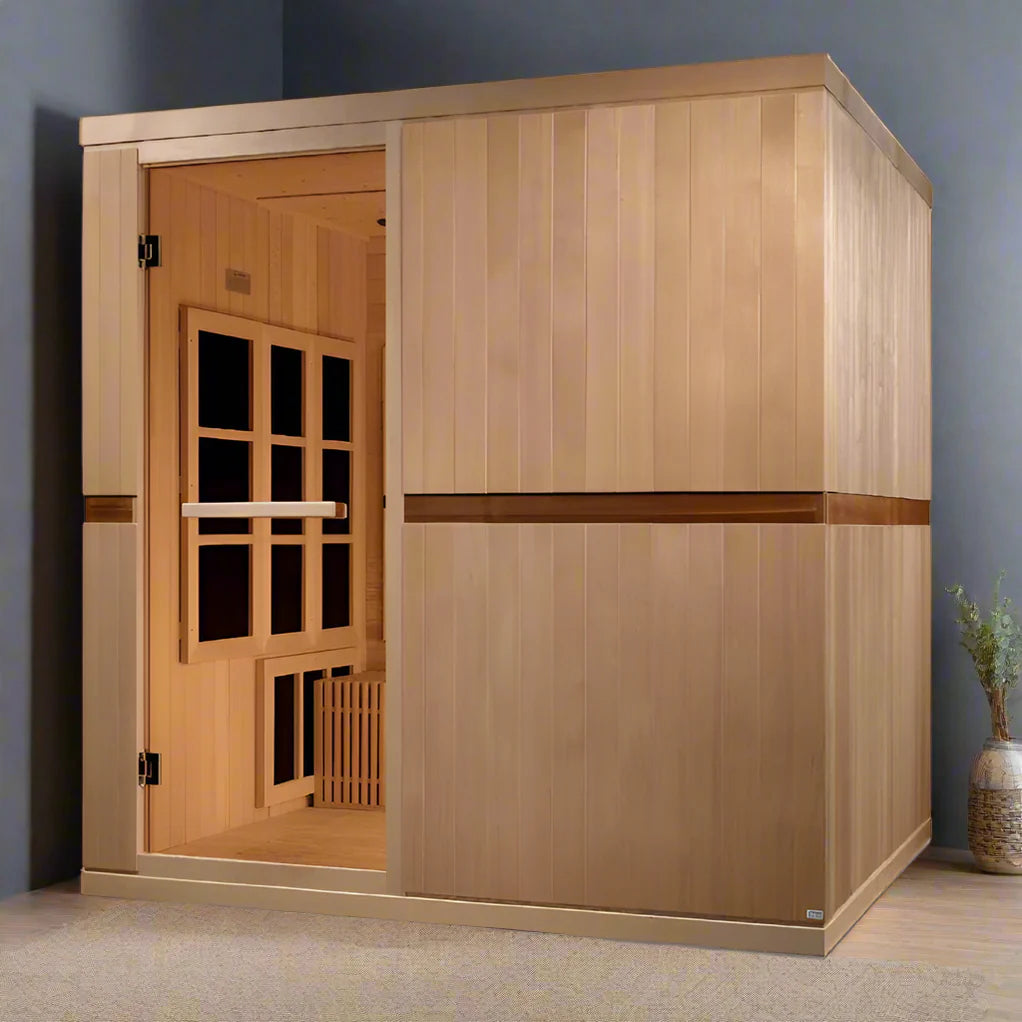 Golden Designs Sauna Golden Designs Catalonia 8-person Full Spectrum Near Zero EMF FAR Infrared ADA Sauna GDI-6880-02