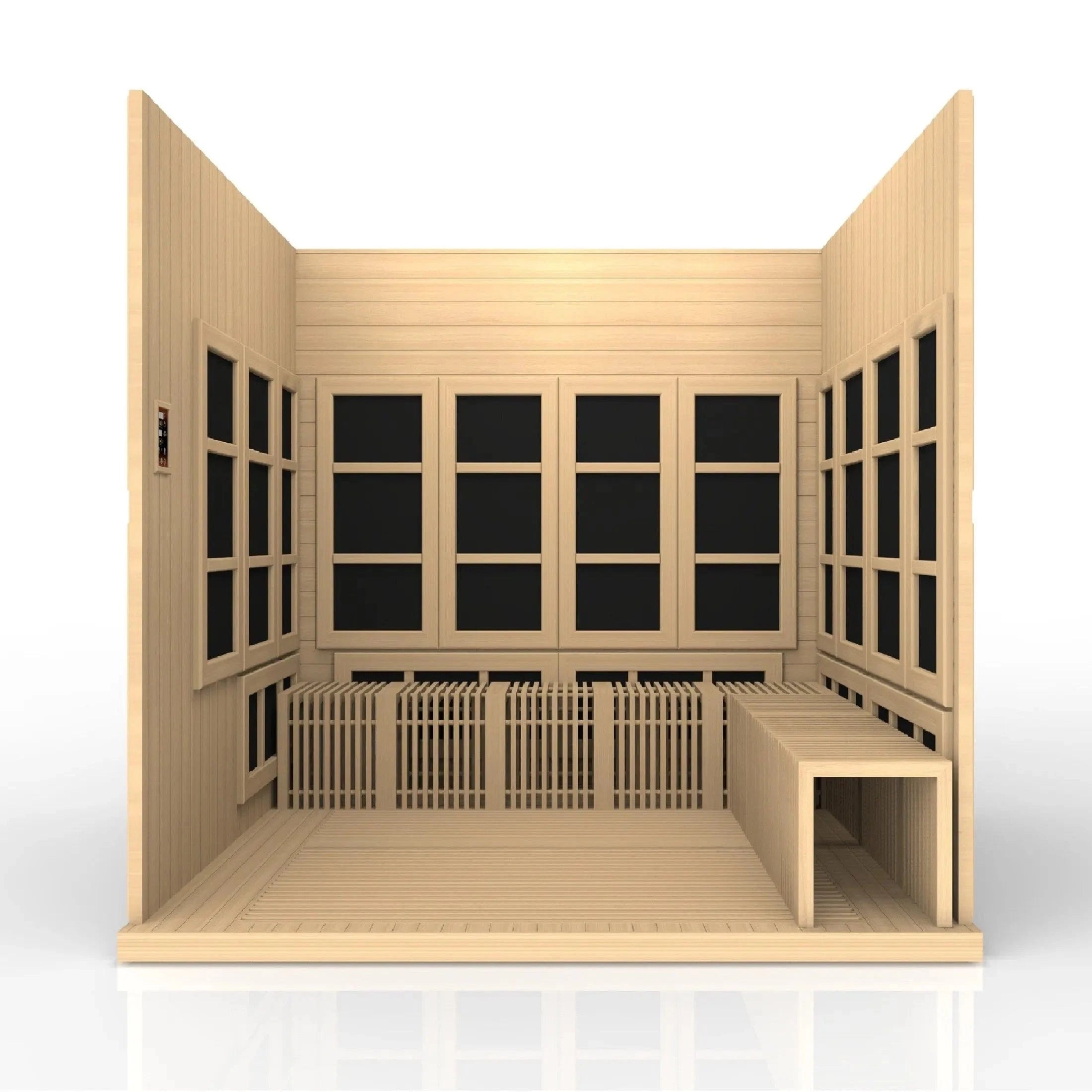 Golden Designs Sauna Golden Designs Catalonia 8-person Full Spectrum Near Zero EMF FAR Infrared ADA Sauna GDI-6880-02