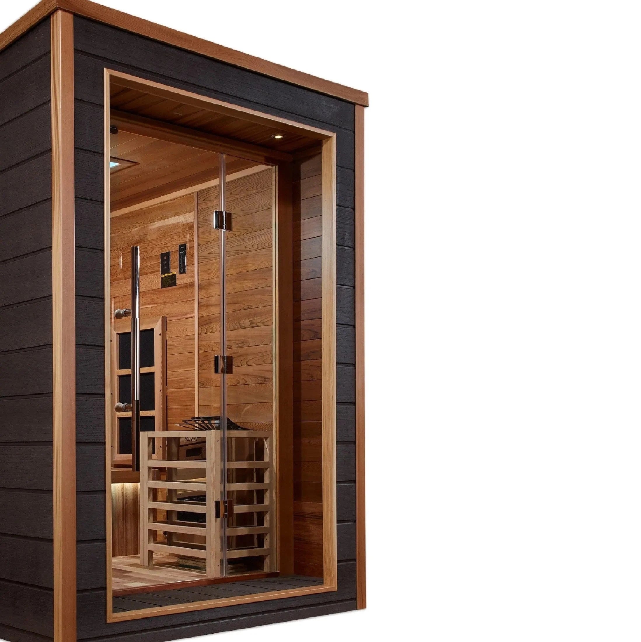Golden Designs Sauna Golden Designs Karlstad 6 Person Hybrid Outdoor Sauna GDI-8226-01