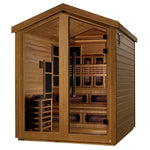 Golden Designs Sauna Golden Designs Kaskinen 6 Person Hybrid Outdoor Sauna GDI-8526-01