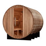 Golden Designs Sauna Golden Designs "Klosters" 6 Person Barrel Traditional Sauna GDI-B006-01