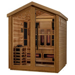 Golden Designs Sauna Golden Designs Loviisa 3 Person Hybrid Outdoor Sauna GDI-8523-01