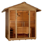 Golden Designs Sauna Golden Designs "Vorarlberg" 5 Person Traditional Outdoor Sauna GDI-8105-01