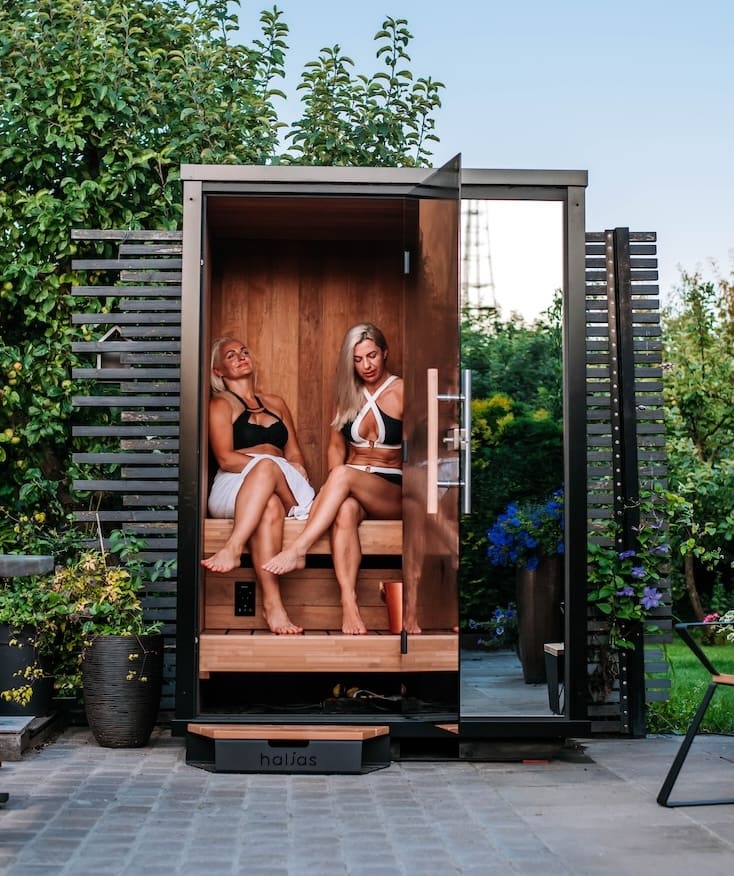 haluさん Haljas Hele Nano Outdoor Sauna