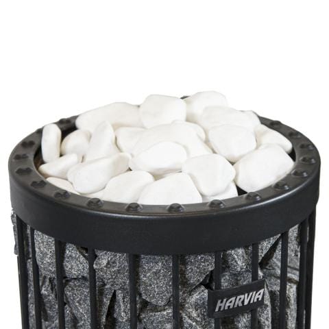 Harvia Harvia Sauna Heater Decorative Stones, Rounded, 5-10cm AC4000