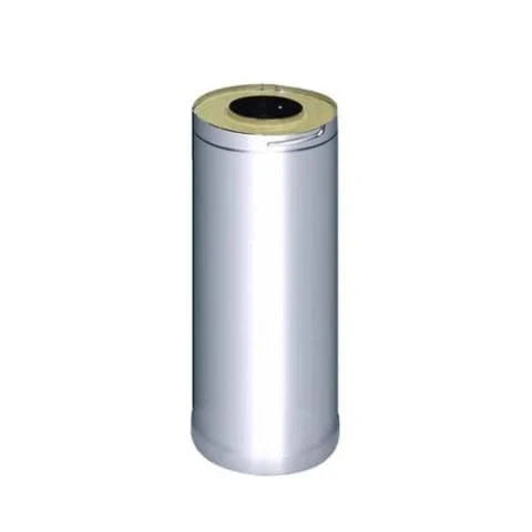 Harvia Harvia Sauna Wood Stove Chimney Extension, 500mm, Stainless Steel WHP500