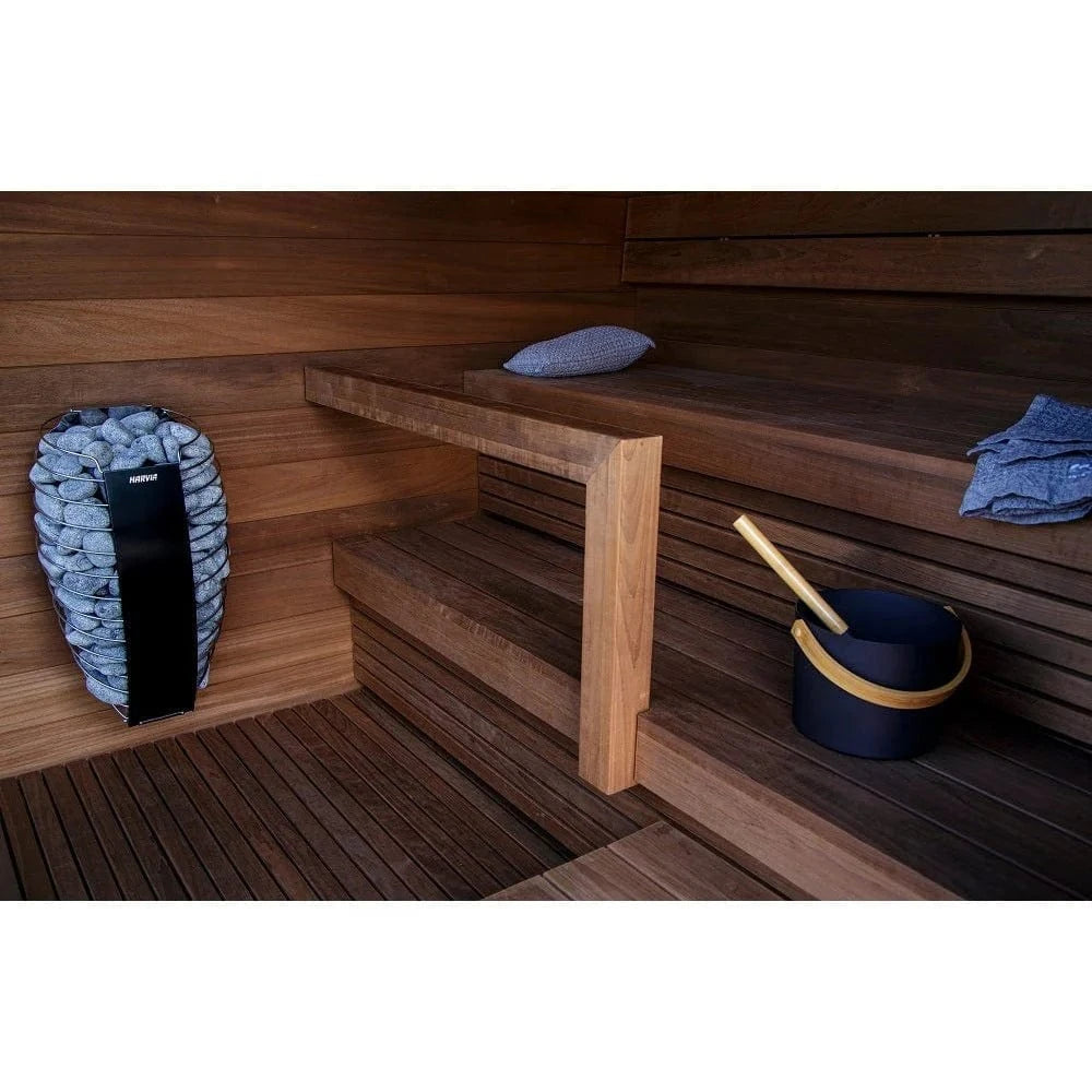Harvia Sauna Heater 240V/1PH (Home Use) / Xenio CX30 + WiFi Control Package Harvia Spirit SP60E Electric Sauna Heater Package