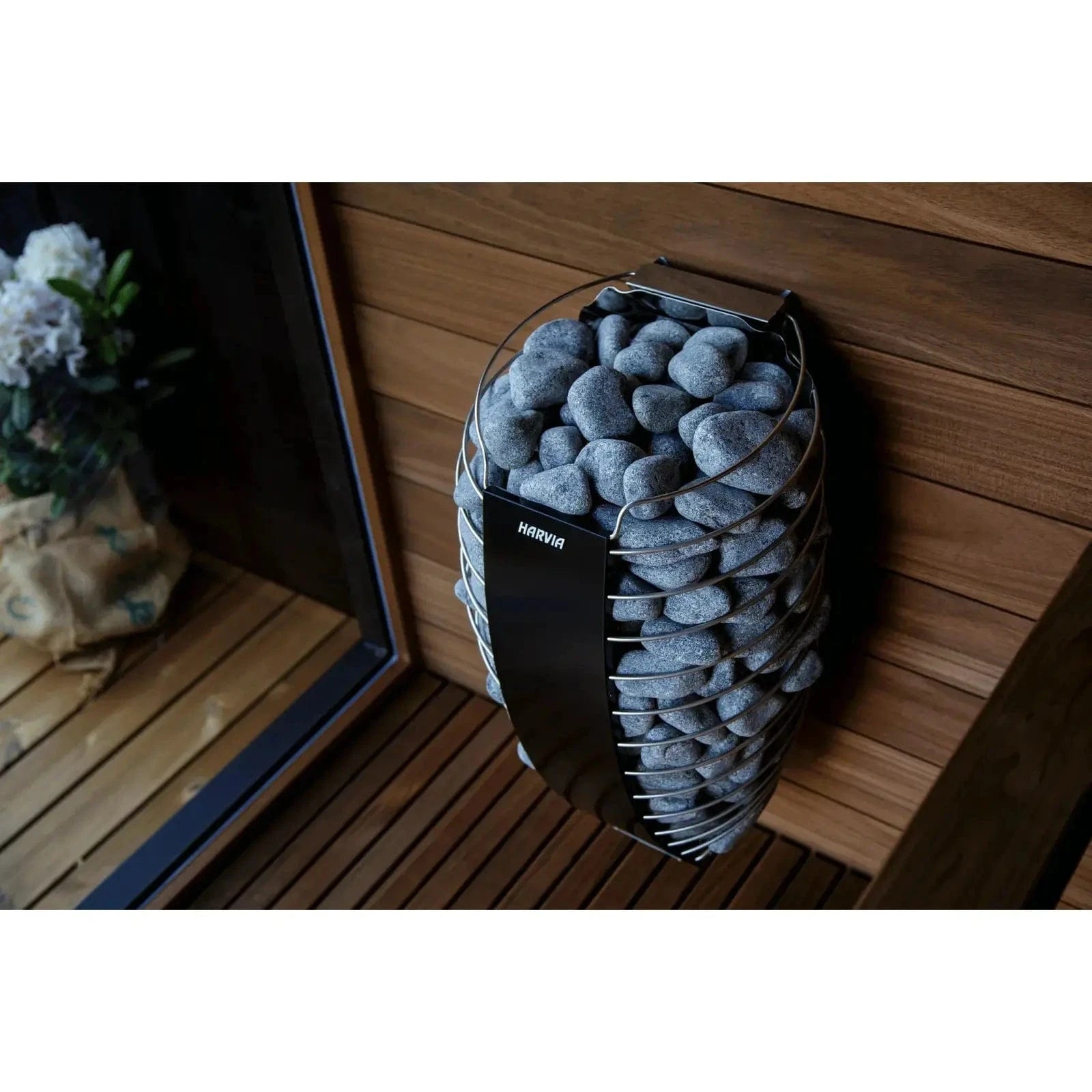 Harvia Sauna Heater 240V/1PH (Home Use) / Xenio CX30 + WiFi Control Package Harvia Spirit SP60E Electric Sauna Heater Package