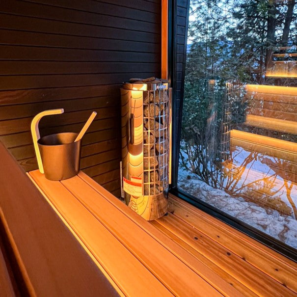 Harvia Sauna Heater Harvia Cilindro PC60 6 kW Electric Sauna Heater w/ Built-In Controls