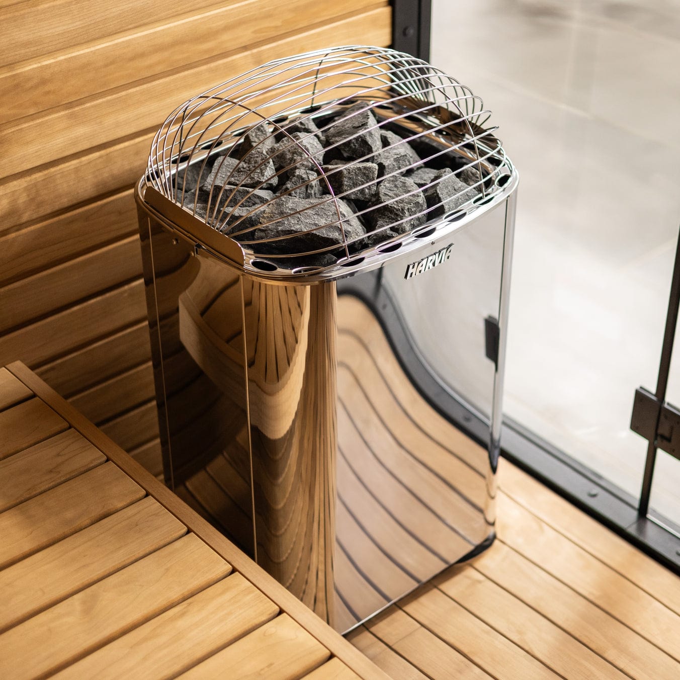 Harvia Sauna Heater Harvia Club K10G 10 kW Electric Sauna Heater at 208V 3PH