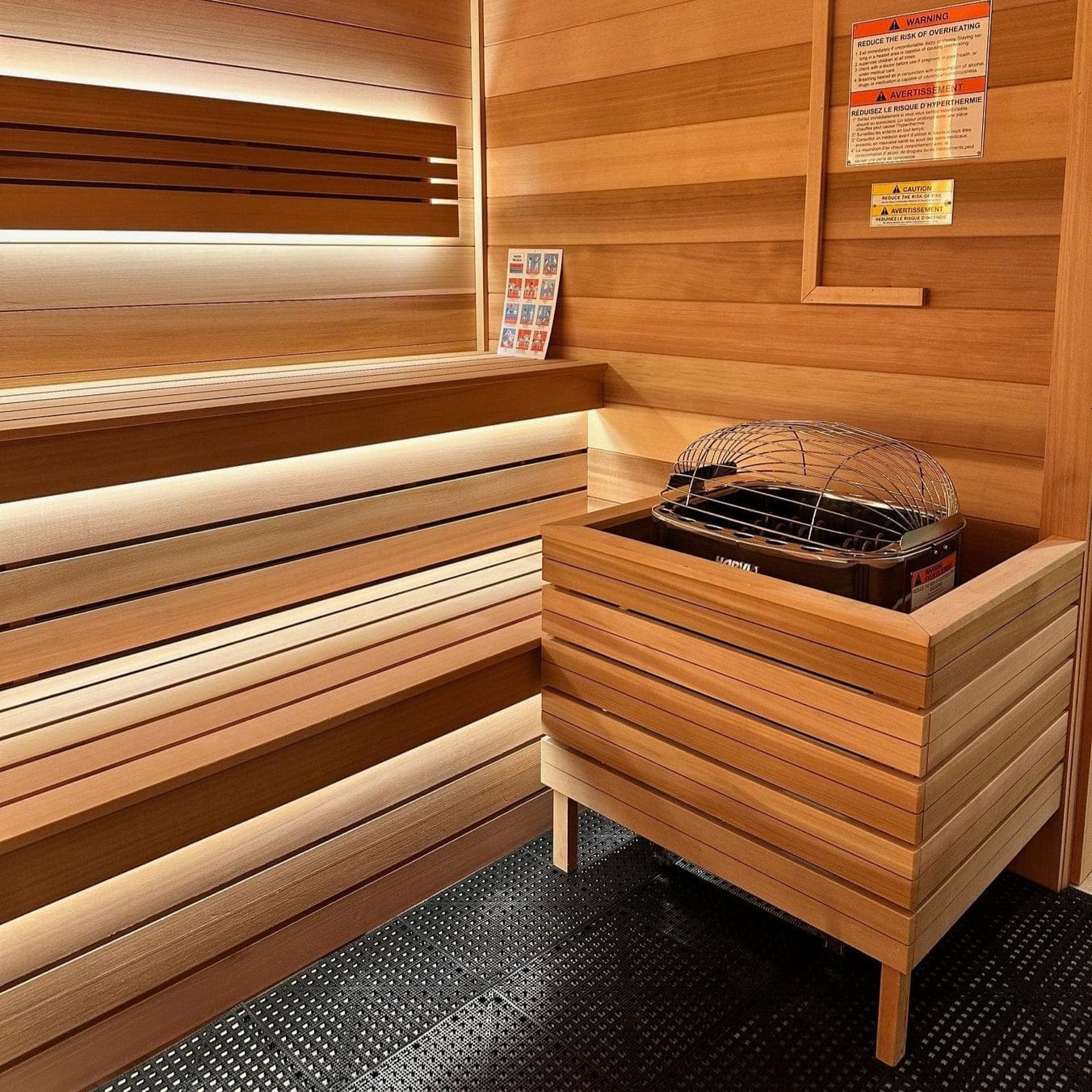 Harvia Sauna Heater Harvia Club K10G 10 kW Electric Sauna Heater at 208V 3PH