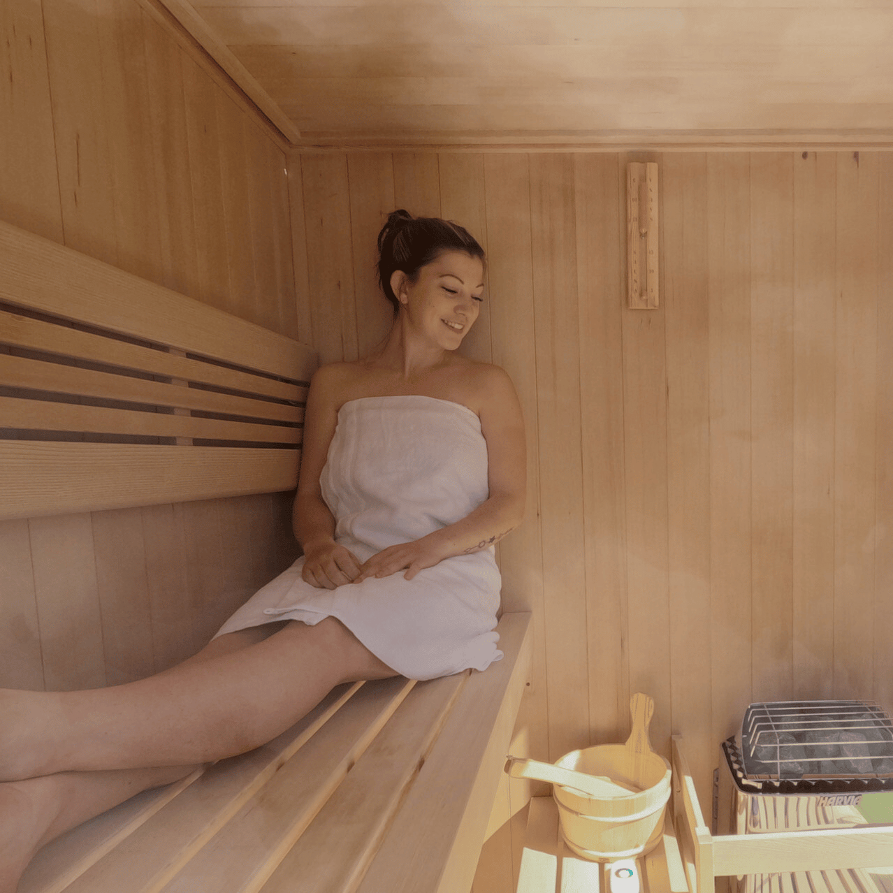 Harvia Sauna Heater Harvia KIP30B 3 kW Electric Sauna Heater w/ Built-in Controls