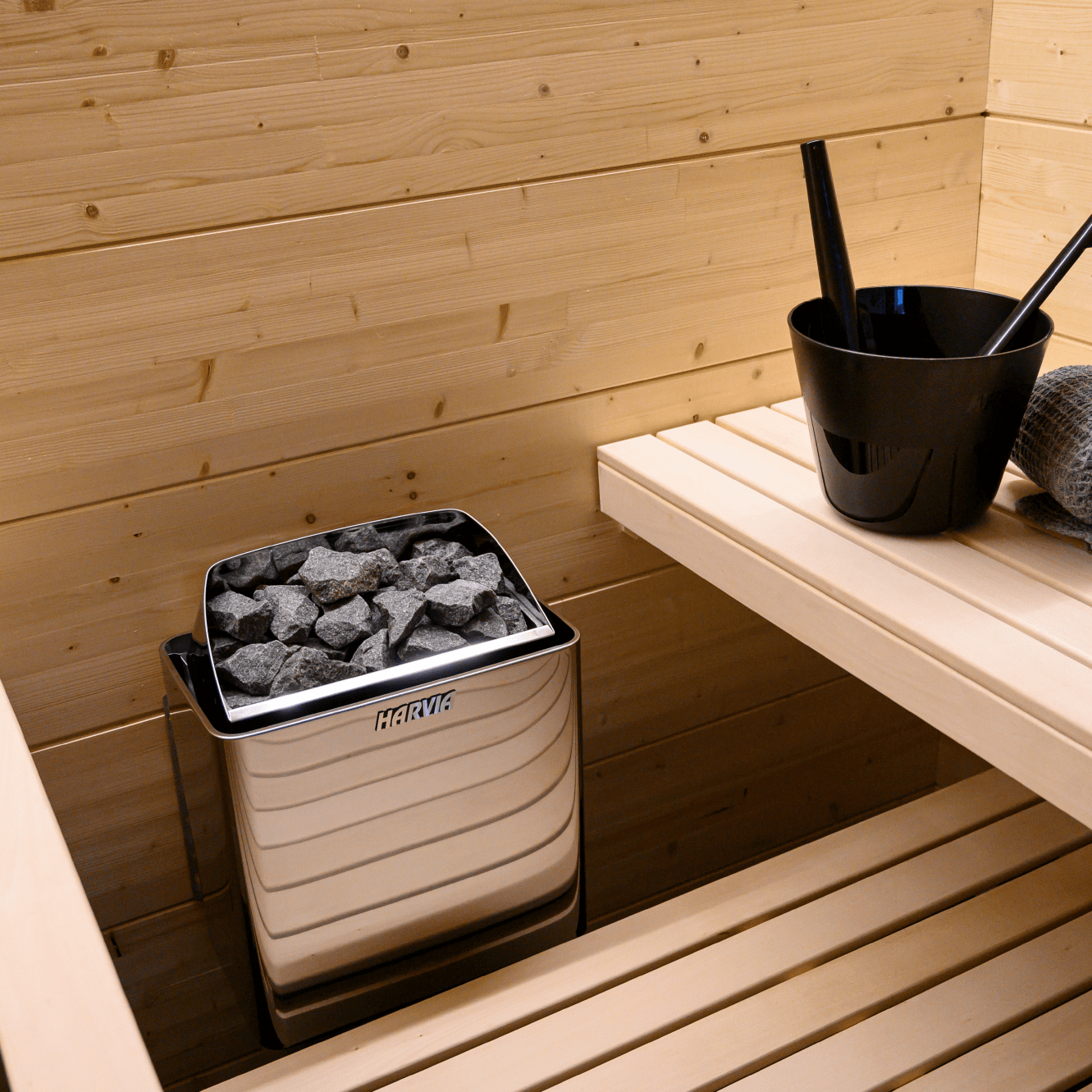 Harvia Sauna Heater Harvia KIP30B 3 kW Electric Sauna Heater w/ Built-in Controls