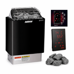Harvia Sauna Heater Harvia KIP80W 8 kW Black Electric Sauna Heater package