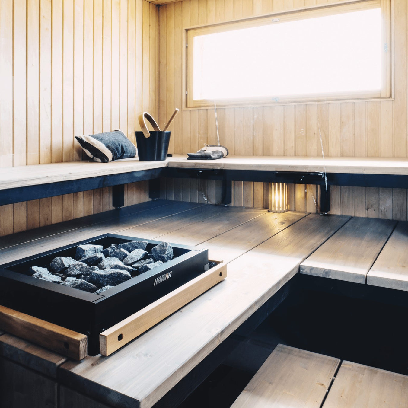 Harvia Sauna Heater Harvia Virta Combi HL60SA 6.0kW Electric Sauna Heater