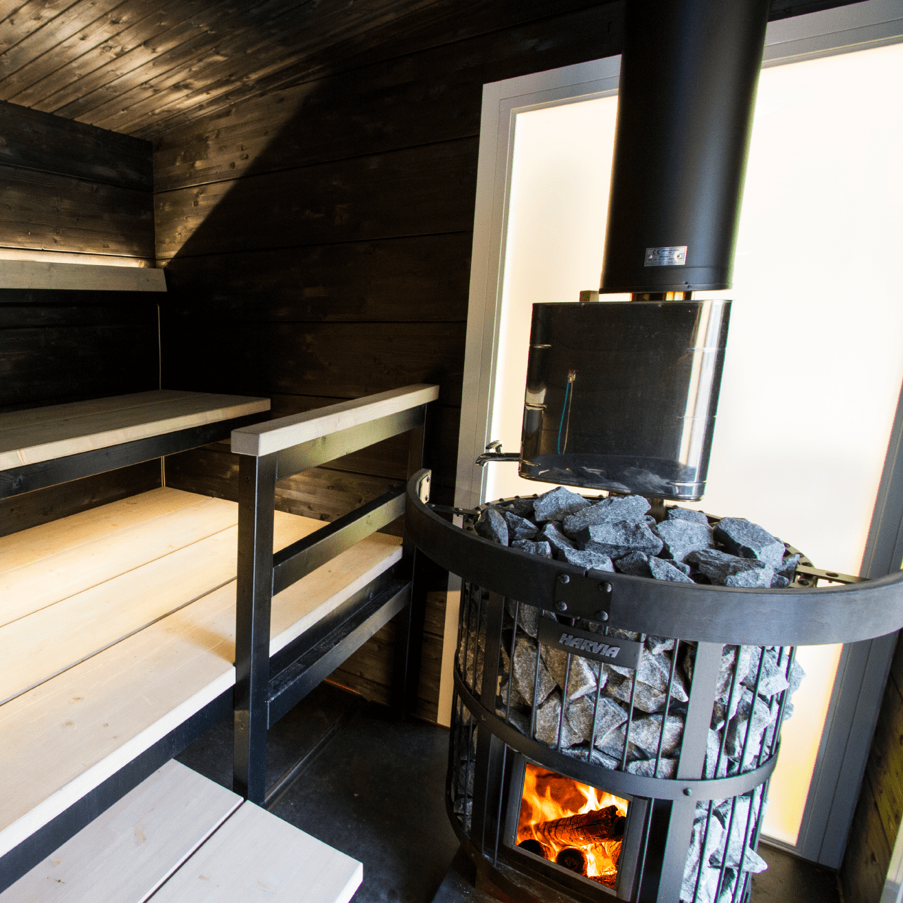 Harvia Sauna Stove Harvia Legend 150 Wood-Burning Sauna Stove