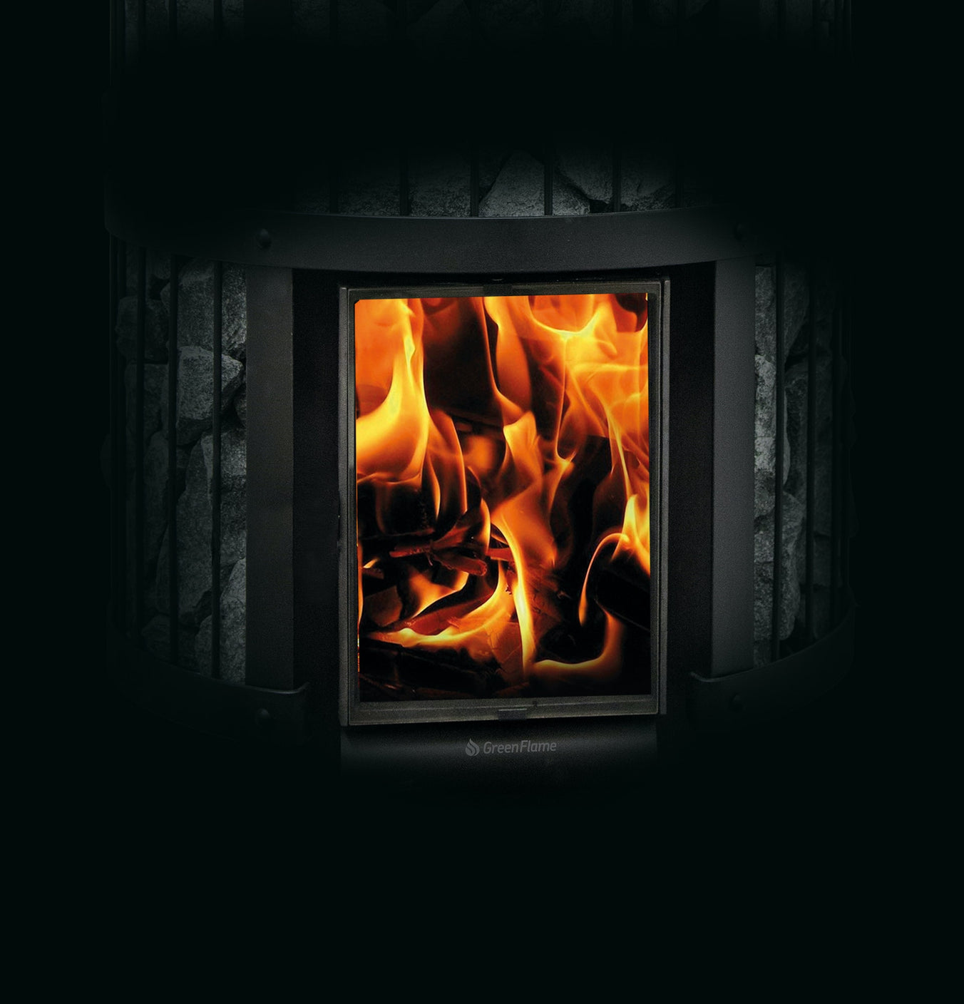 Harvia Sauna Stove Harvia Legend 240 Greenflame Wood-Burning Sauna Stove