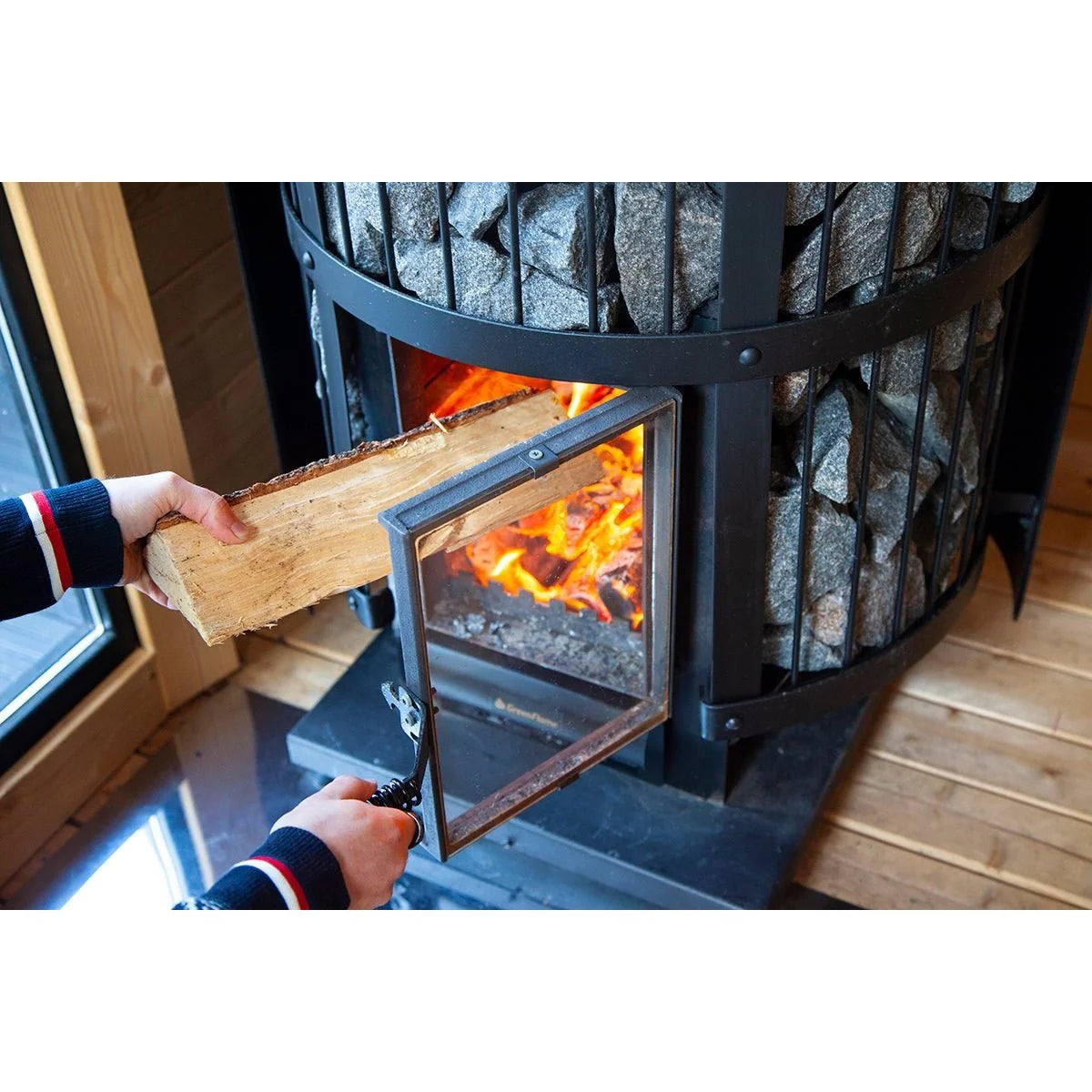 Harvia Sauna Stove Harvia Legend 240 Greenflame Wood-Burning Sauna Stove