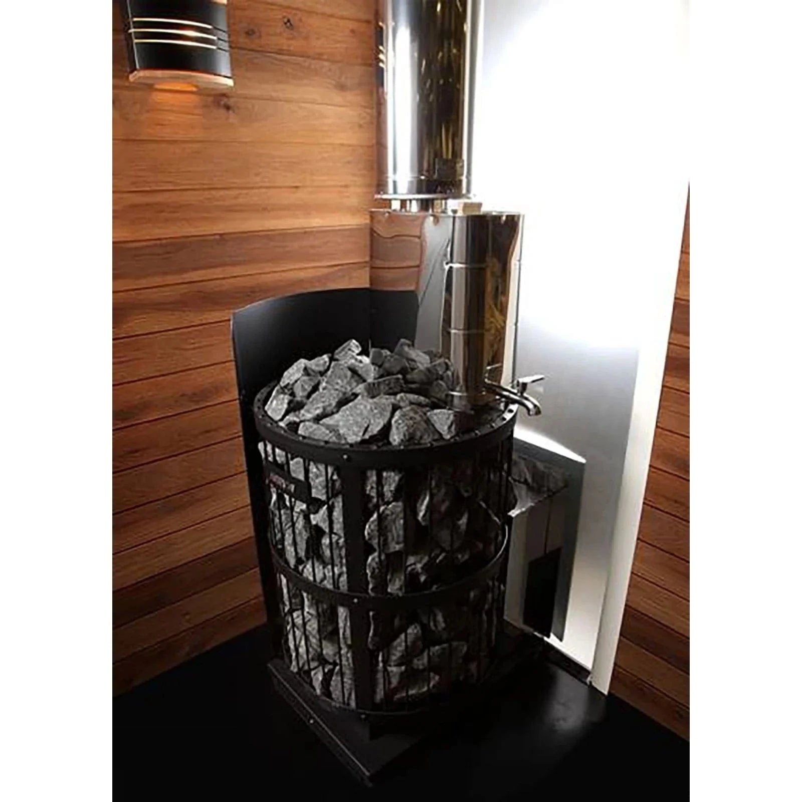 Harvia Sauna Stove Harvia Legend 240 SL 21kW Wood Burning Sauna Stove w/ Fire Chamber Extension