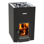 Harvia Sauna Stove Harvia Linear 22 Greenflame Wood-Burning Sauna Stove