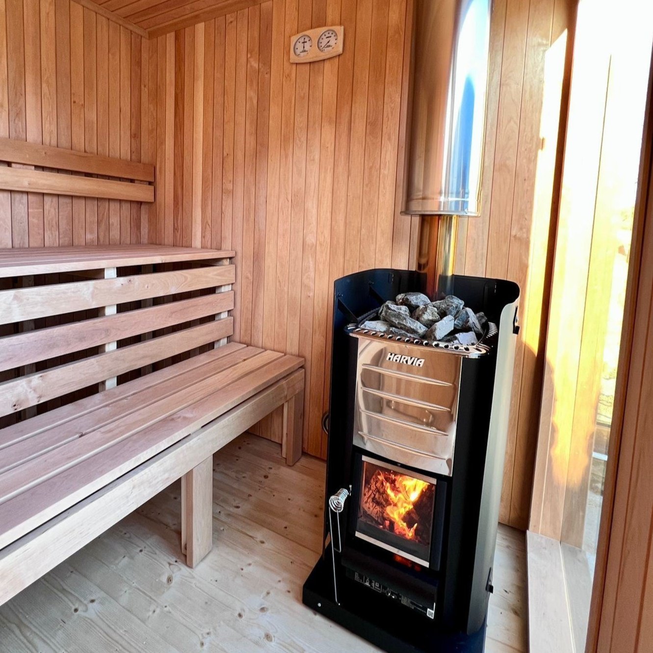 Harvia M3 Series 16.5kW Wood Sauna Stove WKM3