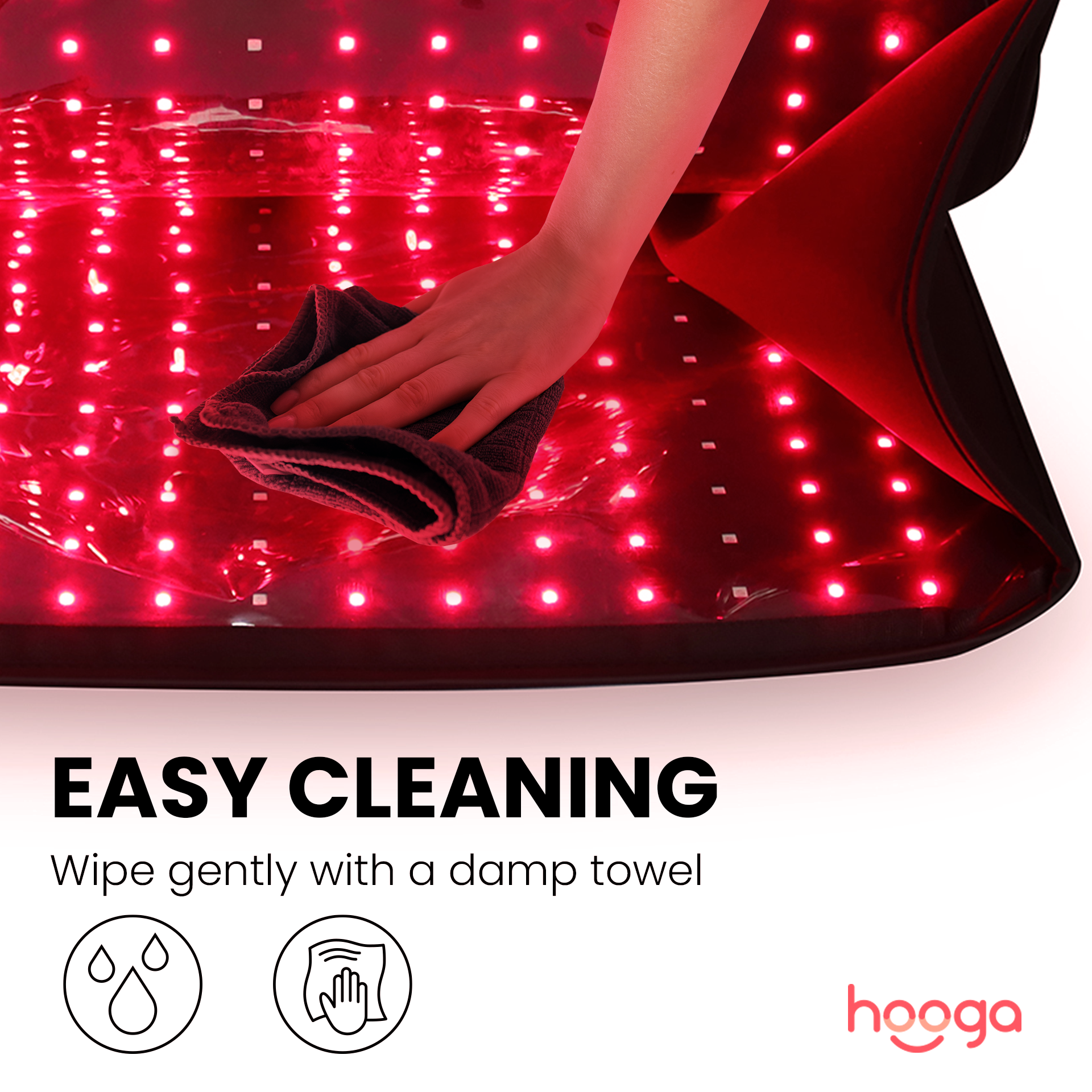 Hooga Hooga 71" x 32" Full Body Red Light Therapy Pod XL