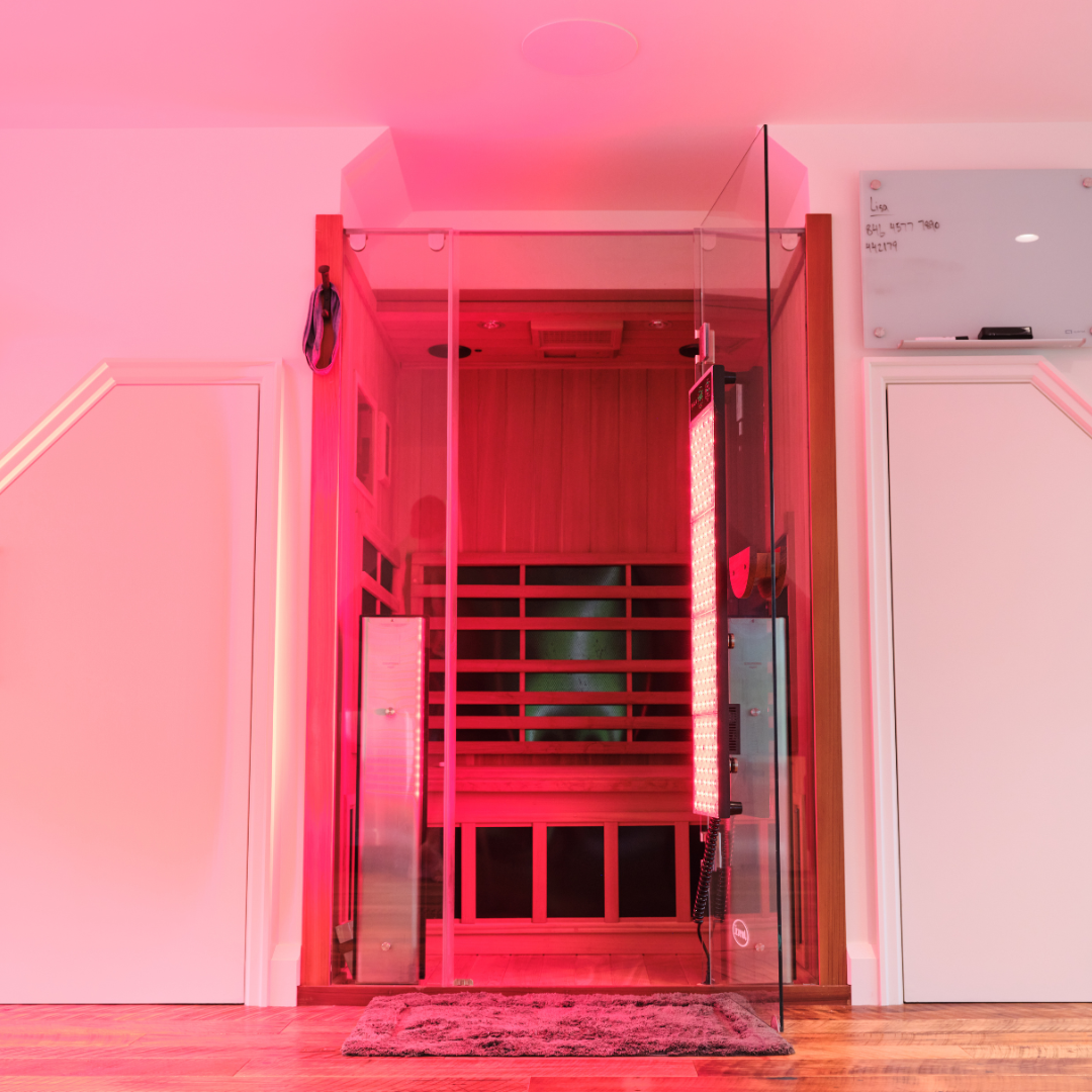 Hooga Hooga SaunaPRO Red Light Therapy Panel 40" x 10" | High-Temperature & Humidity Rated