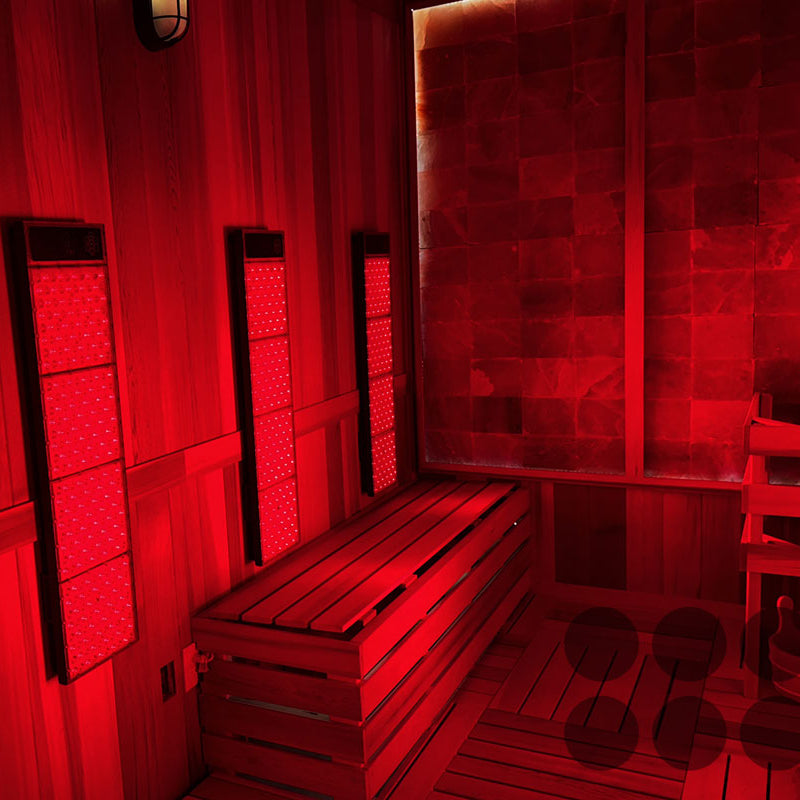 Hooga Hooga SaunaPRO Red Light Therapy Panel 40" x 10" | High-Temperature & Humidity Rated