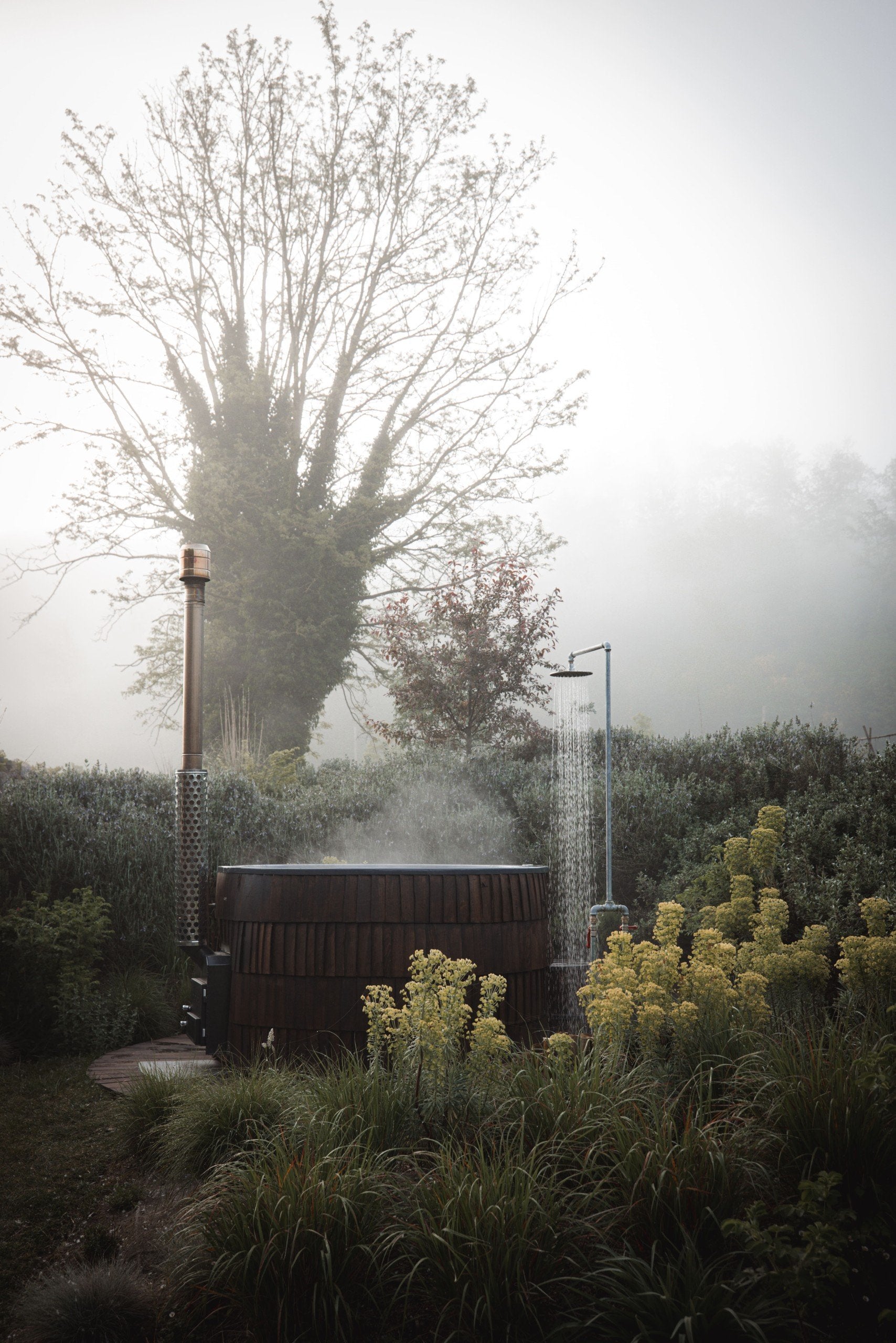 Iglucraft Wood-Burning Hot Tub