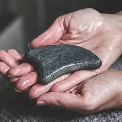 Hukka Hukka Guasha Sauna Massage Stone, Curved