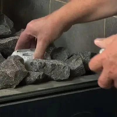 Hukka Hukka Höyrykivet Steam Stones for Sauna Heater
