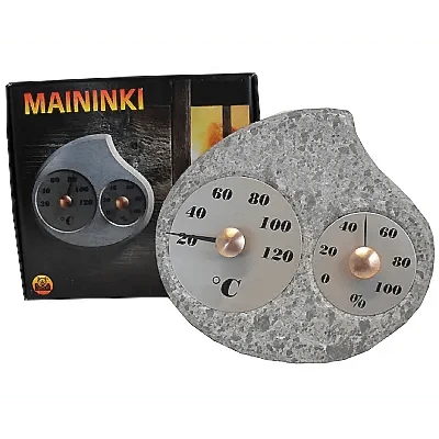 Hukka Hukka Maininki Sauna Thermometer and Hygrometer, Droplet