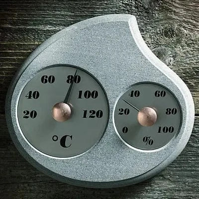 Hukka Hukka Maininki Sauna Thermometer and Hygrometer, Droplet