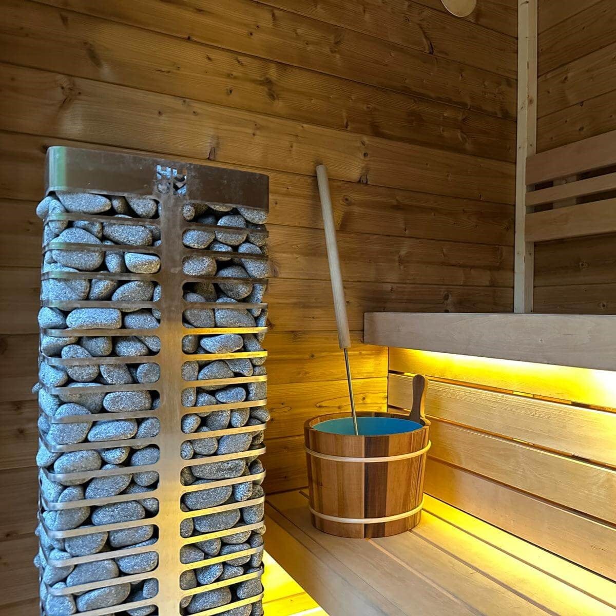 HUUM Sauna Heater HUUM STEEL 6 kW 240V Electric Sauna Heater