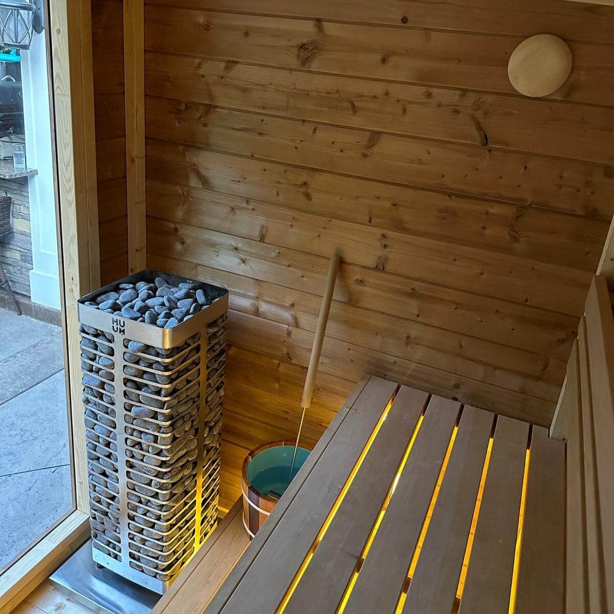 HUUM Sauna Heater HUUM STEEL 6 kW 240V Electric Sauna Heater