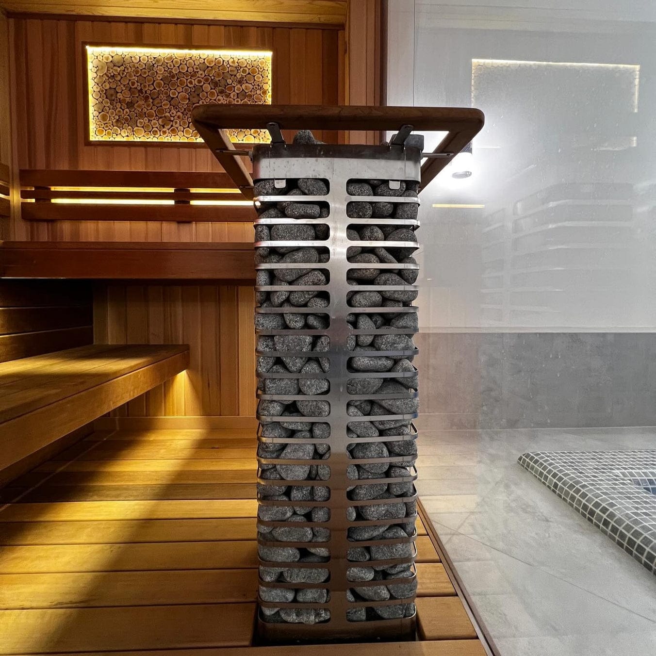 HUUM Sauna Heater HUUM STEEL 6 kW 240V Electric Sauna Heater