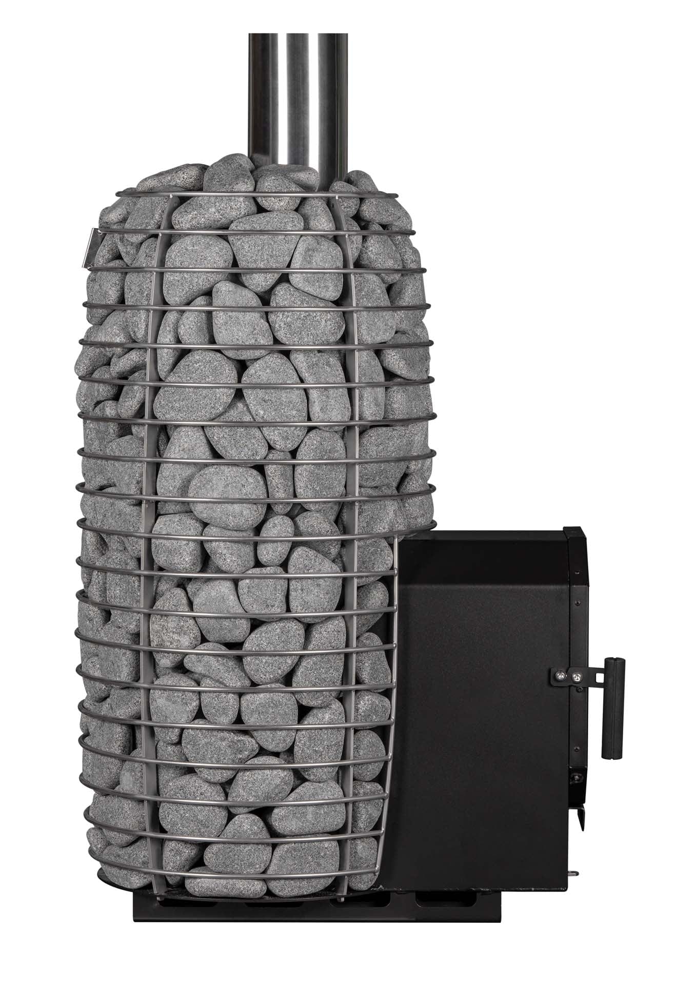 HUUM Sauna Stove HUUM HIVE Flow Mini LS Sauna Stove with Firebox Extension