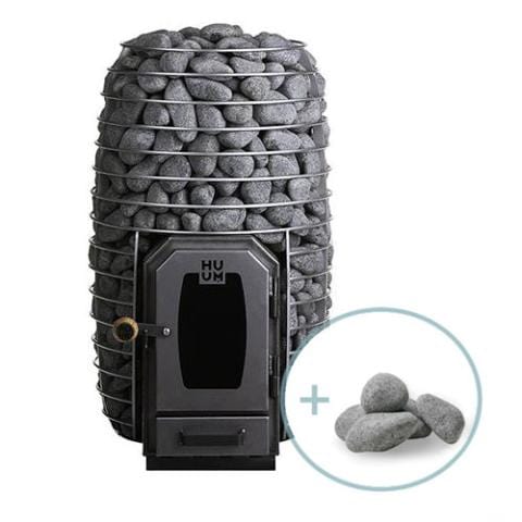 HUUM Sauna Stove HUUM Hive Wood 13 kW Wood-Burning Sauna Stove Package