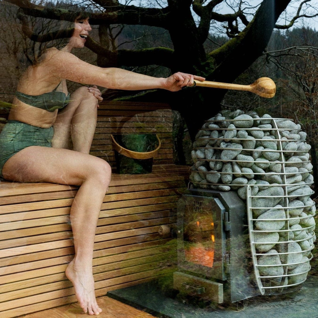 HUUM Sauna Stove HUUM HIVE Wood 13 Wood Burning Sauna Stove