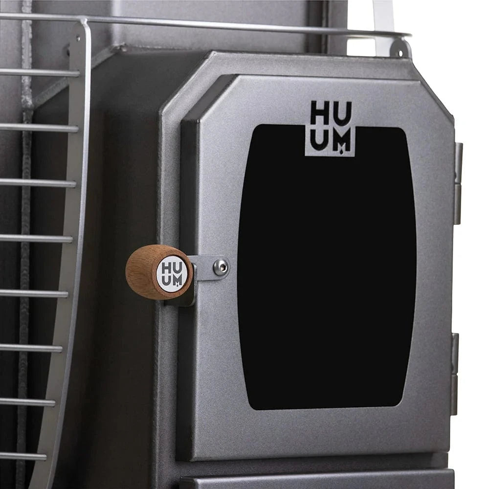 HUUM Sauna Stove HUUM Hive Wood 17 kW LS Wood-Burning Sauna Stove w/ Firebox Package