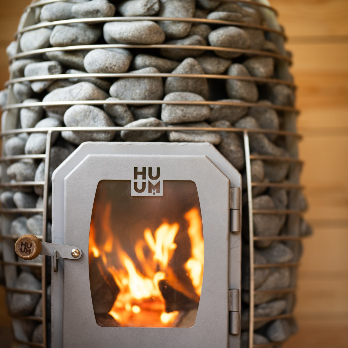 HUUM Hive Wood 13 kW Wood-Burning Sauna Stove Package