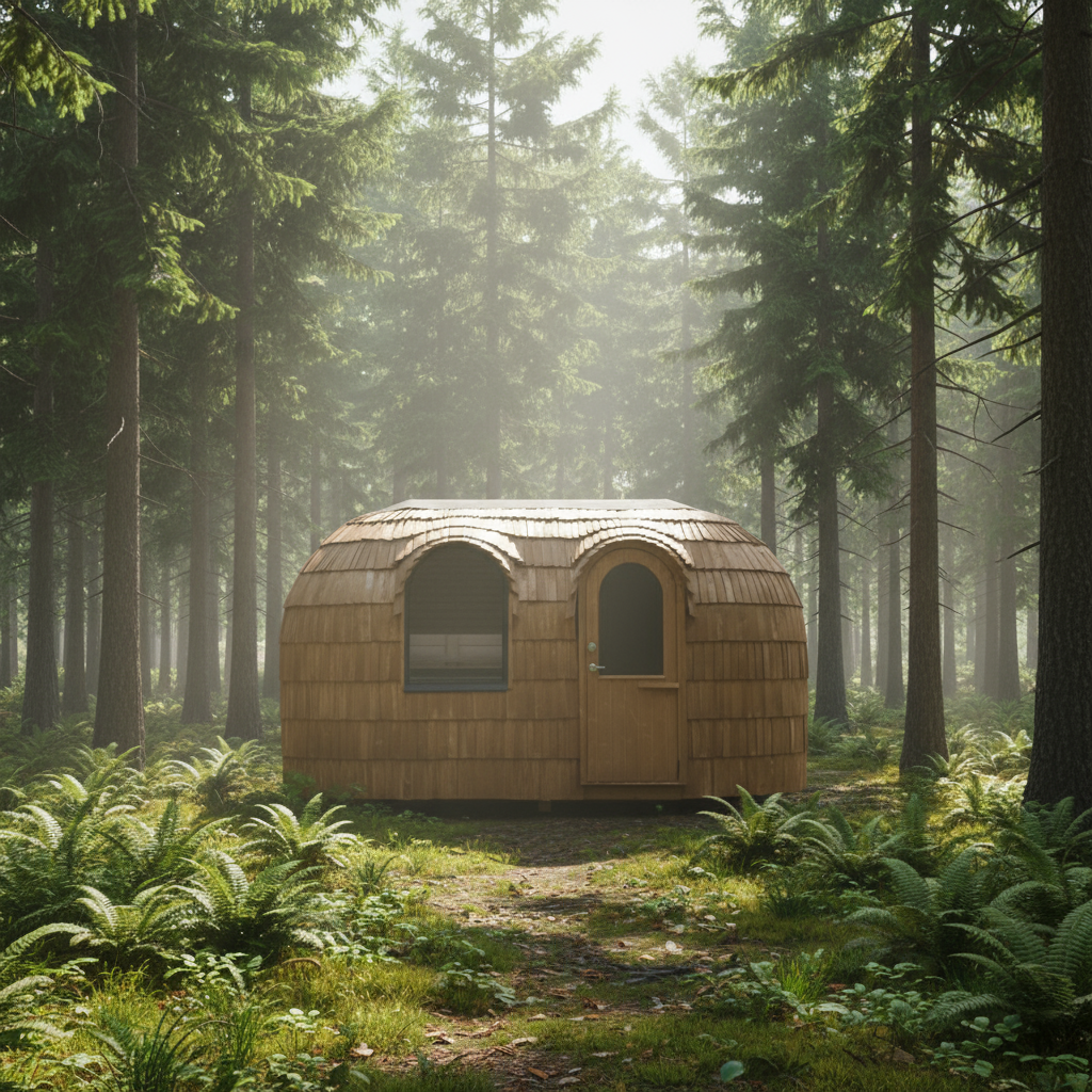 Iglucraft Double Iglusauna 4-6 Person Luxury Outdoor Sauna Cabin
