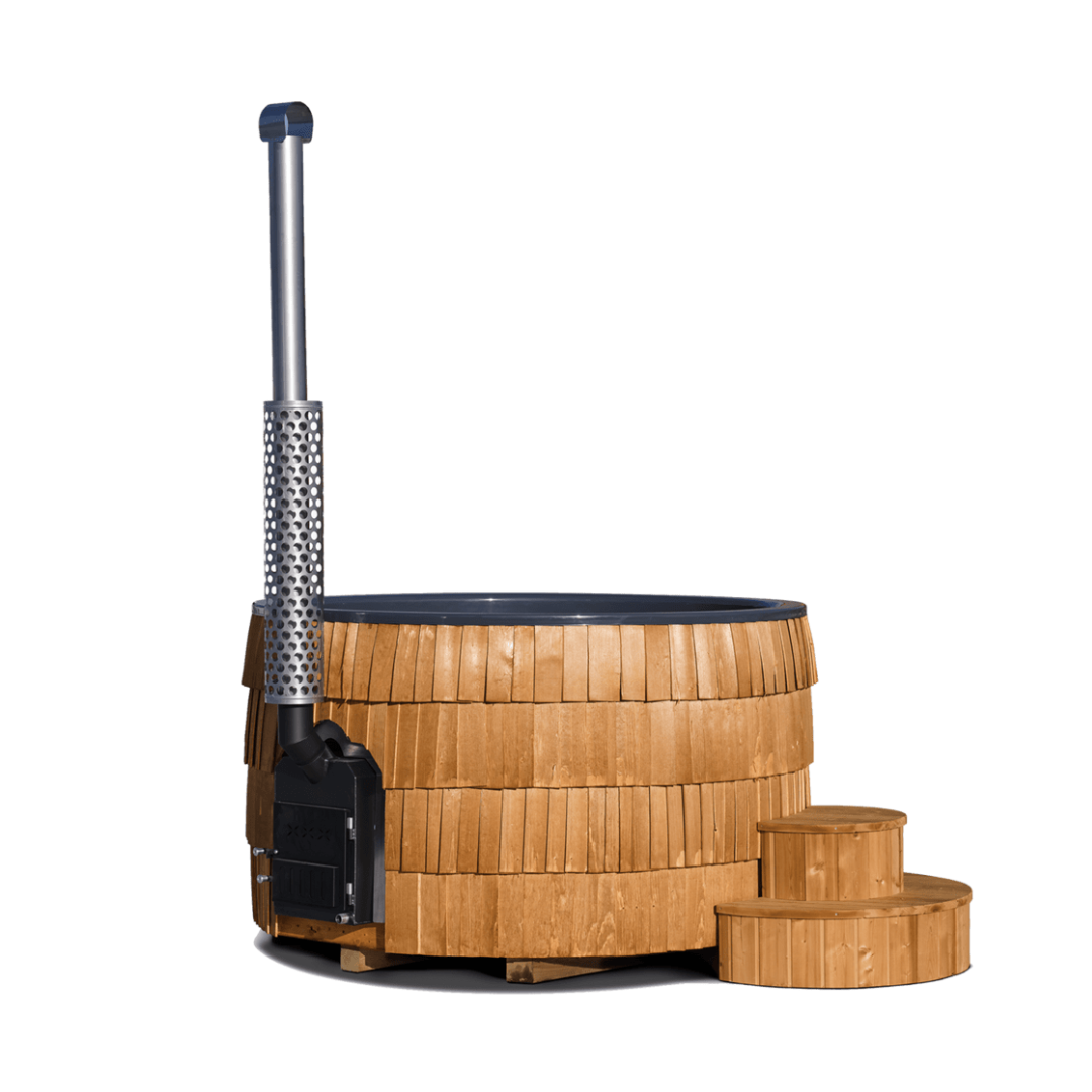 Iglucraft Sauna Chesnut Iglucraft Wood-Burning Hot Tub